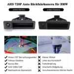 Junsun Rückfahrkamera für BMW mit Griff - immagine 2