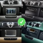 Junsun Radio für Smart 451 Fortwo Carplay Android Auto GPS DAB+ - immagine 2
