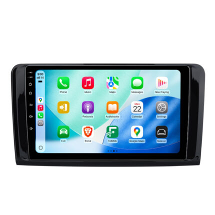 Junsun Radio per Mercedes M-Class W164 Carplay Android Auto Bluetooth Navigation RDS GPS