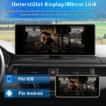 Junsun Drathlos Apple Carplay Android Auto 4K 10.26-Zoll Display - immagine 3
