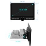 Junsun Universal 1DIN Android Radio Carplay Navi RDS DAB+ 4G LTE GPS - immagine 3