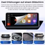 Junsun Carplay für BMW X1 E84 original ohne Display Android & GPS - immagine 4