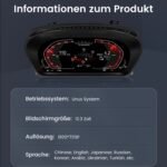 Junsun Digital Tacho Dashboard für BMW E60 E61 CCC 2004–2009 Display - immagine 5