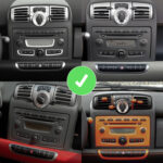 Junsun Autoradio 2K per Smart 451 Fortwo CarPlay Android Auto X9