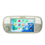 Junsun Autoradio per Fiat 500 CarPlay Android Auto Navigazione GPS