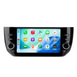 Junsun Autoradio per Fiat Punto EVO CarPlay Android Auto Navigazione Bluetooth