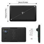 Junsun Apple CarPlay wireless Android Auto 9 pollici Display telecamera posteriore