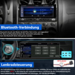 Junsun CarPlay Wireless 1Din USB-C con Telecamera posteriore
