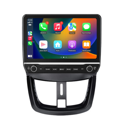 Junsun Radio für Peugeot 207 CarPlay Android Auto Bluetooth Navi