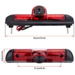 Junsun Telecamera posteriore per Fiat Ducato Citroen Jumper Peugeot Boxer Radio