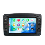 Junsun Autoradio per Mercedes W203 Pre-Facelift CarPlay Wireless GPS Navigazione