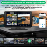 Junsun Apple CarPlay wireless Android Auto 9 pollici Display telecamera posteriore