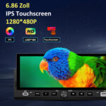Junsun CarPlay Wireless 1Din USB-C con Telecamera posteriore