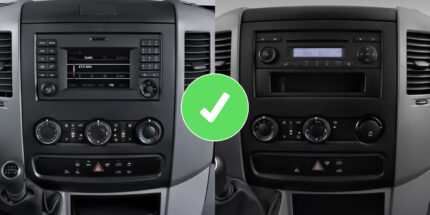 Junsun Radio für Mercedes Sprinter 906 Crafter CarPlay Android Auto Bluetooth