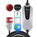 Junsun EV Ladegerät Elektroauto Ladekabel Typ 2 6-32A 11KW/22KW APP-Steuerung