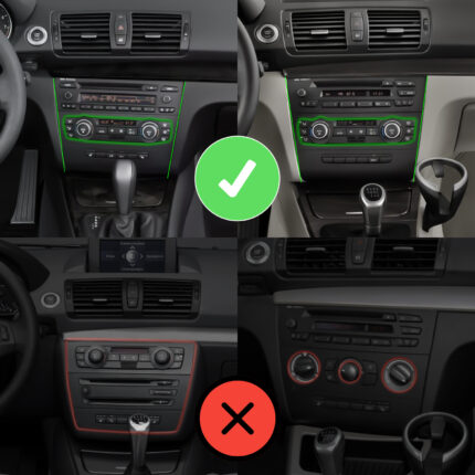 Junsun Radio per BMW 1 Series E81 E82 E87 E88 Carplay Android Auto Navigazione GPS