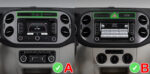 Junsun Autoradio Linux per VW Tiguan 5N CarPlay Android Auto Bluetooth