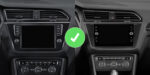 Junsun Autoradio 2K per VW Tiguan II 2016-2020 CarPlay Android Auto X9