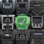 Junsun Autoradio Linux per VW Golf 5 6 Polo 6R Touran T5 Passat B7 CarPlay Android Auto