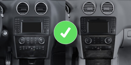 Junsun Radio für Mercedes M-Class W164 GL X164 CarPlay Android Auto Bluetooth Navigation