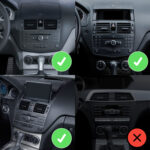 Junsun Radio per Mercedes W204 Carplay Android Auto Navigazione DAB+