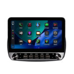 Junsun Radio con Drehknopf per Smart 453 Fortwo Forfour CarPlay Android Auto GPS