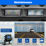 Junsun CarPlay wireless Android Auto Display con Telecamera posteriore 1Din