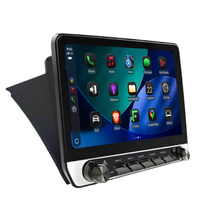 Autoradio VW T5 Linux 10,6 pollici con manopola e CarPlay – Junsun