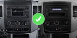 Junsun Autoradio per Mercedes Sprinter 906 VW Crafter CarPlay Android Auto & Bluetooth - immagine 2