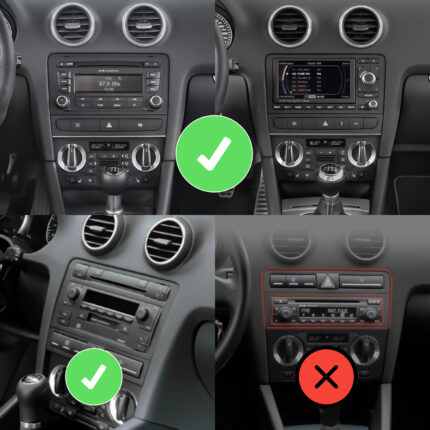 Autoradio Audi A3 8P Android 10 pollici con CarPlay e GPS – Junsun – 2