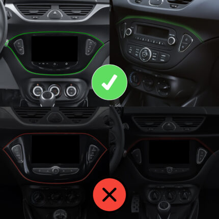 Autoradio Opel Corsa E Linux 10,6 pollici con manopola – Junsun – 2