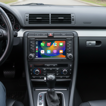 Junsun Autoradio Linux 7" per Audi A4 B6 B7 CarPlay Android Auto Bluetooth – 2